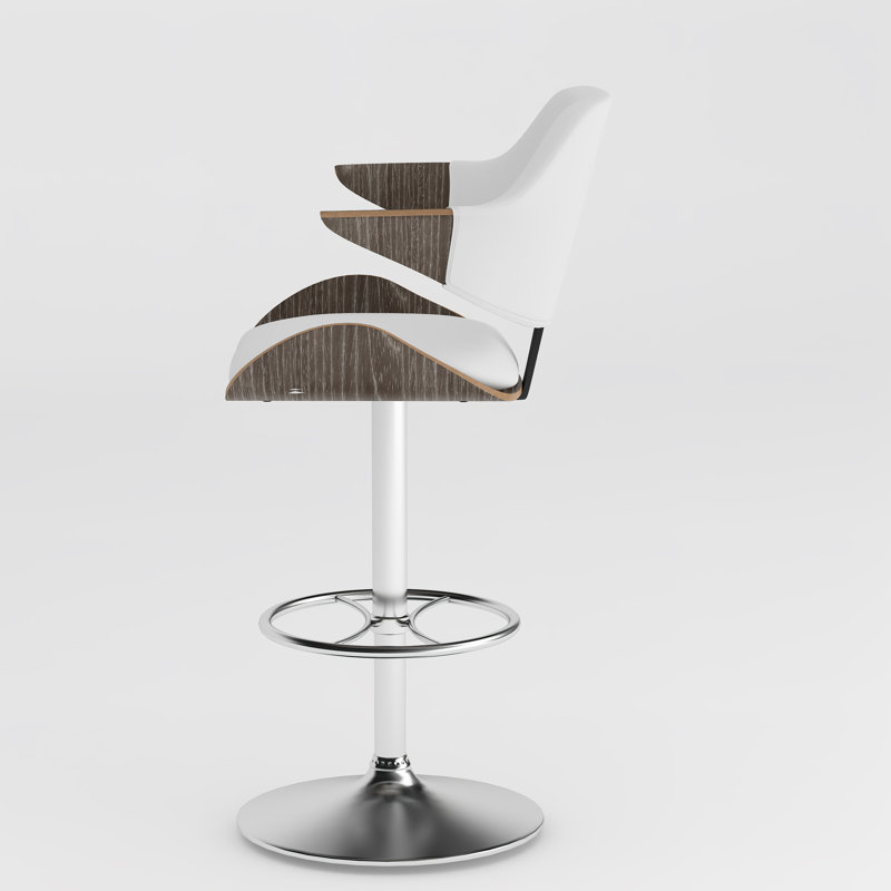 Oliver Dinh Swivel Adjustable Height Stool & Reviews Wayfair